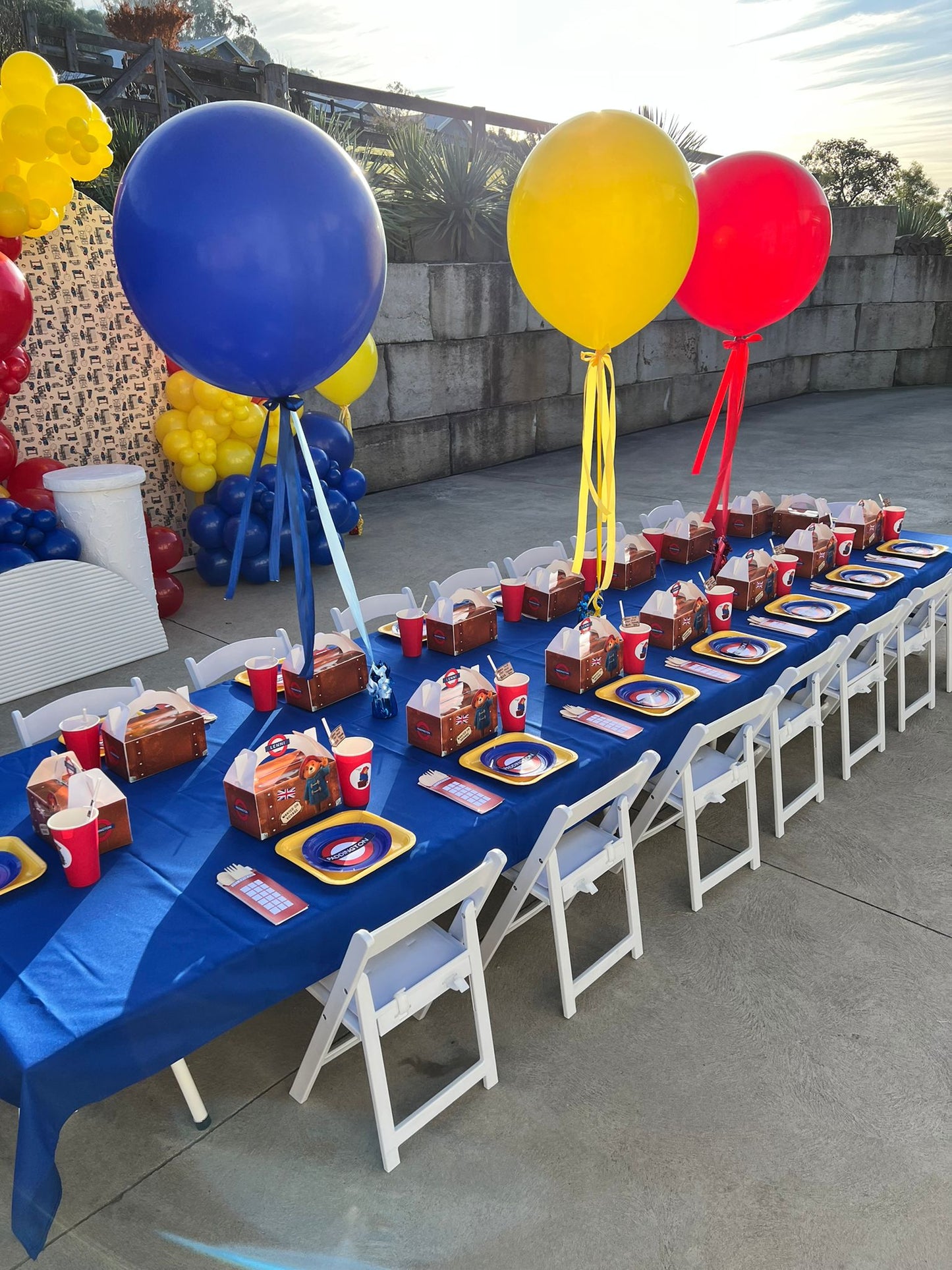 Kids Theme Backdrop & Table Settings | Package