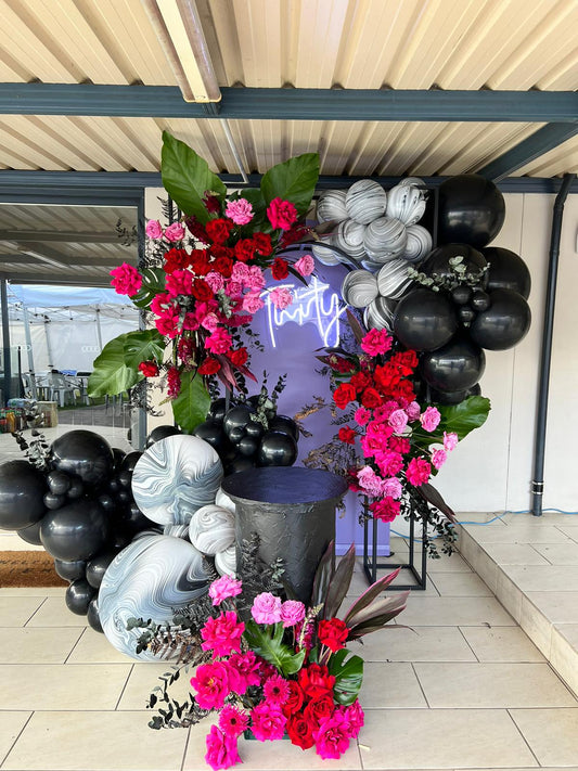 Fresh Floral & Balloon Package