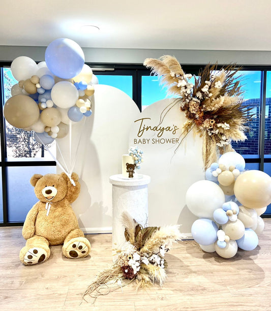 Balloon, Teddy & Dried Floral | Package